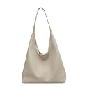 Suede Hobo Purse for Women Trendy Slouchy Shoulder Bag 2Pcs Set