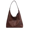 Suede Hobo Purse for Women Trendy Slouchy Shoulder Bag 2Pcs Set