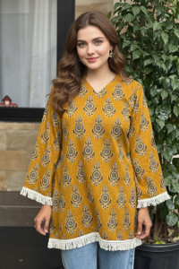 SUFRA Women Printed Straight Kurta