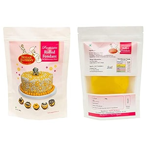 sugar alchemy fondant or sugar paste 300g yellow gold 9 colors 4 flavors amp sparkle range 140-550
