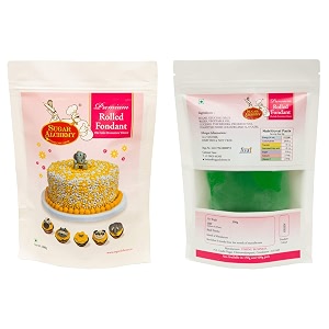sugar alchemy fondant or sugar paste 300g green gold 9 colors 4 flavors amp sparkle range 140-550