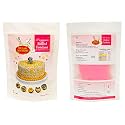 Sugar Alchemy® Fondant or Sugar Paste: 300g Pink (Gold, 9 Colors, 4 Flavors &amp; Sparkle Range, ₹140-550)
