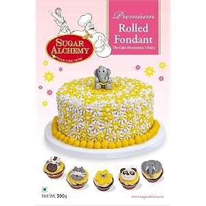 sugar alchemy fondant or sugar paste 500g yellow gold 9 colors 4 flavors amp sparkle range 140-550