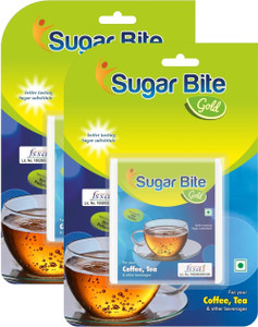 sugar bite low calorie sweetener for diabetics  fitness  sucralose-based sugar substitute sweetener 600 tablets pack of 2