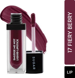 sugar cosmetics smudge me not liquid matte lipsticktransferproof  enriched with vitamin e