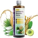 Sugar.Fit Active Immunity Booster for Adults - Tulsi Giloy Amla Juice, Zero Added Sugar with 12 potent Herbs, with Neem, Ashwagandha, Aloe vera, 1L