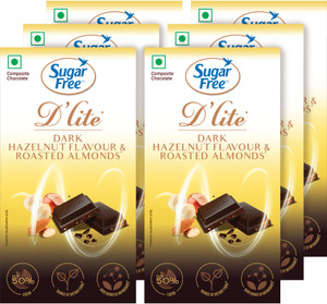 Sugar free Hazlenut Almonds Dark Chocolate
