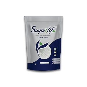 sugarlif low gi sugar- orignal product of dr c k nandagopalan - herbal cane sugar-free from chemicals artificial sweetener substitute low glycemic index 1 kg - pack of 1