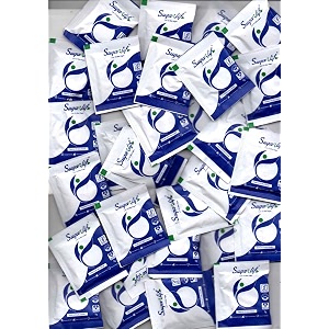 sugarlif low gi sugar orignal product of dr c k nandagopalan herbal cane sugar- free from chemicals artificial sweetener substitute low glycemic index gi 200 sachets - pack of 1