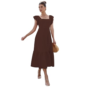Sugathari Girls Womens Solid Color Square