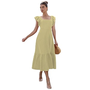 Sugathari Girls Womens Solid Color Square