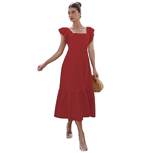 Sugathari Girls Womens Solid Color Square