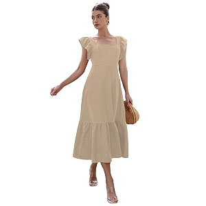 Sugathari Girls Womens Solid Color Square