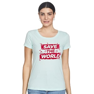 Sugr Womens Regular Fit T-Shirt