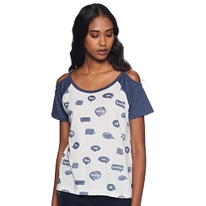 Sugr by Unlimited Womens Slim Fit Top
