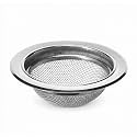 Sugran Sink Strainer Jali, Stainless Steel 4.3 Inch Fine Mesh Drain Filter for Kitchen & Bathroom, Anti-Clog Hair & Food Catcher, Rust Resistant, Easy to Clean, (Pack of 1)