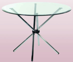 suhana group Round Glass Coffee Table Glass