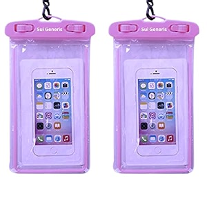 sui generis polyvinyl chloride new universal waterproof mobile pouch cover for apple iphone 15 14 13 12 11 pro max pro plus xs max xr x 8 7 6s oneplussamsungxiaomivivoamphtc all phone case 7inpink