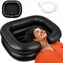 Suicune Inflatable Shampoo Basin Set - Portable Shampoo Bowl, Inflatable Hair Washing Basin for Bedridden, Elderly, Disabled and Handicapped, Portable Hair Washing Sink for Dreadlocks