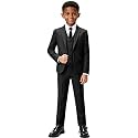 Suit for Boy Formal Slim Fit Tuxedo 5 Pieces Kids Toddler Wedding Outfit Blazer Pants Vest Set Boys Suits
