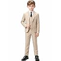 Suit for Boy Formal Slim Fit Tuxedo 5 Pieces Kids Toddler Wedding Outfit Blazer Pants Vest Set Boys Suits