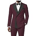 2 Piece Double Breasted Suit for Men Blazer Pants Tuxedo for Wedding Prom