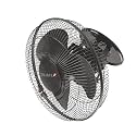 Sujata Cabin Fan | 2 Year Warranty | 280 mm, 2300 RPM Motor | 100% Copper Winding Motor | High Speed Cabin Fan, Compact Multi Purpose Fan for Wall Mounted and Ceiling Use (SCF2700 HS Black)