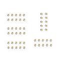 Sujok Therapy Chakra Magnet 10 Pcs (Packet 5, Small)