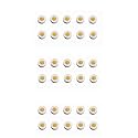 Sujok Therapy Chakra Magnet 10 Pcs (Packet 3, Small)