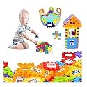 Building Blocks For Kids|House Building Blocks With Windows|Block Game For Kids (Bulding Blcoks 54 Pc)|Multicolor