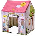 Jumbo Big Size Extremely Light Weight Water Proof Kids Play House Tent for 8 Year Old Girls and Boys- Tent, (browan)
