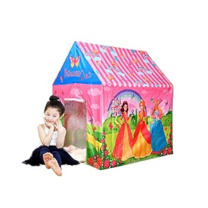 jumbo size extremely light weight kids play theme tent house for 3-8 year old girls and boys princess house
