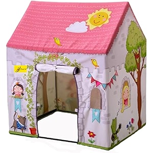 jumbo size extremely light weight kids play theme tent house for 3 -8 year old girlsampboys rosalinamulticolor