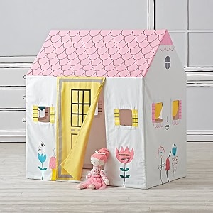jumbo size extremely light weight kids play theme tent house for 3-8 year old girls and boys white house