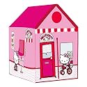 Sukan Tex Jumbo Size Extremely Light Weight Kids Play Theme Tent House For 3-8 Year Old Girls And Boys (Hello Kitty 1)|Multicolor