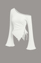 SUKARMI Casual Self Design Women White Top