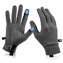 Sukeen Lightweight Running Gloves for Women Touchscreen Anti-Slip Liner Gloves Winter Warm Gloves for Cycling, Driving, Soccer