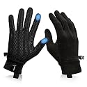 Sukeen Lightweight Running Gloves for Women Touchscreen Anti-Slip Liner Gloves Winter Warm Gloves for Cycling, Driving, Soccer