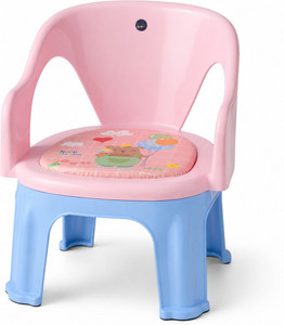 sukhson india kids strong and durable plastic chair with cushion base plastic chair