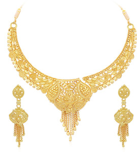Sukkhi Alloy Gold-plated Gold Jewellery Set