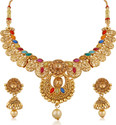 Sukkhi Alloy Gold-plated Gold Jewellery Set