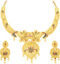 Sukkhi Alloy Gold-plated Gold Jewellery Set