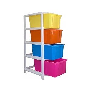 sulfar 4xxl plastic modular drawer system for home office hospital parlor school doctors home and kids 38cmx30cmx79cm 4xxl multicolor