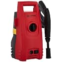 Sulfar Lutian High Pressure Washer 1400W| 100% Pure Copper Motor|Pressure-100 Bar, Max Flow-390 l/h, Working Radius +8m, Spray Gun with Extension Rod, Hose Pipe for Multi-Cleaning(Red)