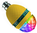 Sulfur New Collection LED Crystal Rotating Bulb Magic Disco Light Night Lamp for Party/Home Decoration Multi Colour LED Light Disco Ball Set