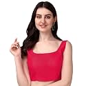 Sumaira Tex Women39s Deep Neck Silk Sleeveless