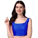 Sumaira Tex Women39s Deep Neck Silk Sleeveless