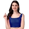 Sumaira Tex Women39s Deep Neck Silk Sleeveless