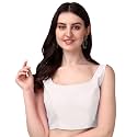 Sumaira Tex Women39s Deep Neck Silk Sleeveless
