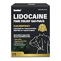 Sumifun 4% Lidocaine Patches, Plus 1% Menthol, 25 Count